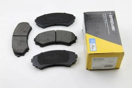 Тормозные колодки пер. Mitsubishi Grandis 04-11/Pajero 90- (sumitomo) BREMSI BP3001