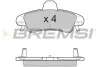 Гальмівні колодки зад. Ford Mondeo 93-00 (bendix) (115,7x53,7x14,7) BREMSI BP3188 (фото 1)