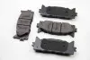 Тормозные колодки пер. Toyota Camry 06-11 (akebono) BREMSI BP3253 (фото 1)