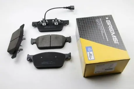 Тормозные колодки пер. T5 09-(R17) BREMSI BP3478