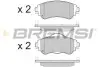 Тормозные колодки пер. Citroen C4 II 09- (TRW) BREMSI BP3491 (фото 1)
