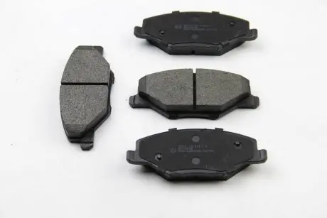 Тормозные колодки пер. Skoda Fabia II-III 11-/VW Polo 10- (TRW) BREMSI BP3591
