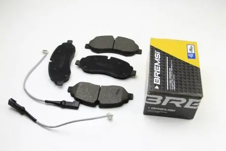 Гальмівні колодки пер. Ford Transit 13- (Bosch) BREMSI BP3651