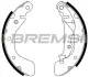Гальмівні колодки зад. Chevrolet Aveo,Kalos 03-/Daewoo Kalos 02- BREMSI GF0633 (фото 1)