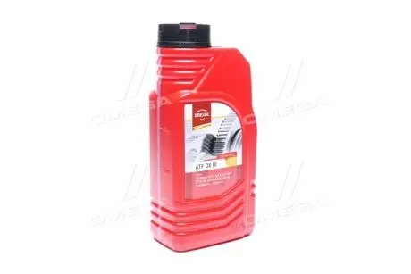 Олія трансміс. ATF DX III (Каністра 1л) BREXOL 48391050984