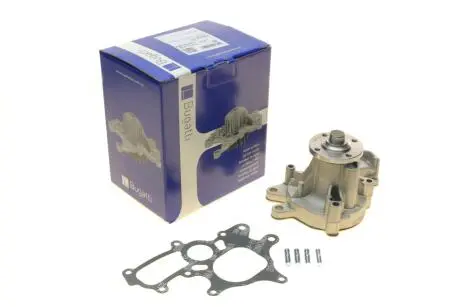 Насос води Toyota Land Cruiser/Prado 3.0D/TD/D-4D 00-/Hiace 2.5-3.0D 06- (R/B)(6 лоп)(з корпусом) BUGATTI PA10171