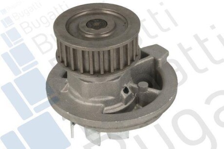 Насос воды Opel Astra F/Omega A/B/Vectra A/B 1.6/1.8i/2.0i 88-02 (B/B) (8лоп) BUGATTI PA7203