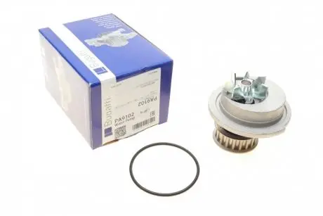 Насос воды Chevrolet Aveo 1.4/1.5 05-/Daewoo Lanos 1.3/1.5 97- (B/B) (7 лоп.) BUGATTI PA9102