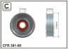 Ролик поликлинового ремня (отдельно ребристый)(17x75x23) Mazda 03-09 CAFFARO 38100 (фото 1)