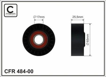 Натяжний ролик CAFFARO 48400