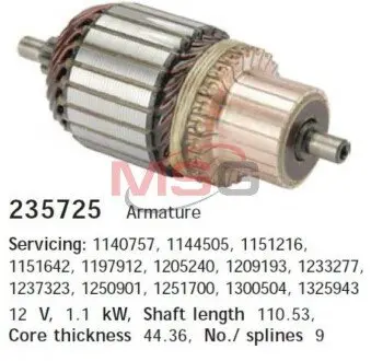 A_Якір FORD Ecotec/Ecoboost \'\'1.8-2.0 CARGO 235725