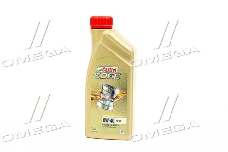 Масло моторное EDGE 0W-40 А3/В4 (Канистра 1л) CASTROL 15336D