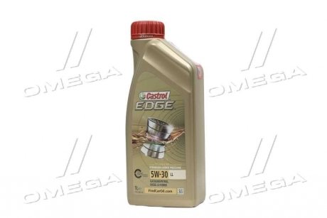 Олія ДВЗ 5W-30 EDGE LL ACEA C3, VW 504 00/507 00, 1л, синт. CASTROL 15665F