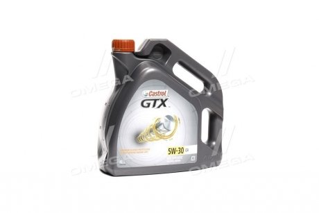 Олія ДВЗ 5W-30 GTX ACEA C4, RN 0720, 4л, синт. CASTROL 15C8AD