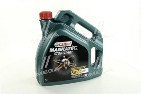 Олія ДВЗ 5W-30 MAGNATEC STOP-START ACEA A3/B4, 4л, синт. CASTROL 15C94E