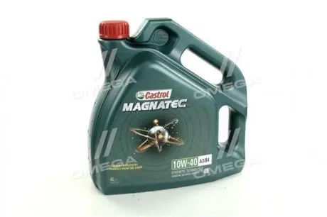 Олія ДВЗ 10W-40 API SN, ACEA A3/B4, VW 501 01/505 00, 4л, п/синт. CASTROL 15CA1F
