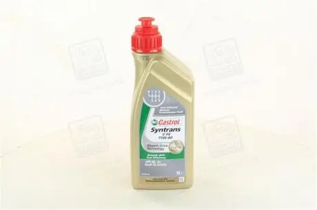 Масло трансмиссии. Transmax Manual V 75W-80 (Канистра 1л) CASTROL 15DC46