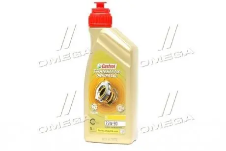 Олія трансміс. 75W-90 TRANSMAX UNIVERSAL LL, GL-4/GL-5, 1л, синт. CASTROL 15DD0D