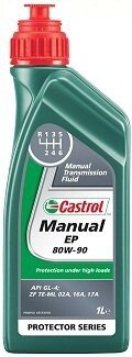 1л MANUAL EP 80W-90 API GL4 масло трансм. мінерал. CASTROL EB-MEP809-12X1L