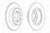 Тормозной диск задний Land Rover Defender, Range Rover CHAMPION 561353CH (фото 1)