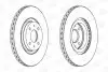 Гальмівний диск переднфй Fiat Tipo / Punto / Multipla / Alfa Romeo 145 / 146 / 155 CHAMPION 561508CH (фото 1)