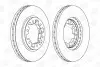 Тормозной диск передний Ford Maverick/Nissan Pick Up, Pathfinder I, II, Terrano I, II CHAMPION 561523CH (фото 1)