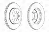 Гальмівний диск передній Honda City V, Civic IV, V, VI, VII, CRX, Insight, Jazz III, IV / Rover / MG CHAMPION 561630CH (фото 1)
