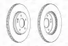 Тормозной диск передний Mercedes C-Class/Fiat Strada CHAMPION 561697CH (фото 1)