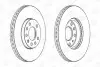 Тормозной диск передний Opel Vectra B, Calibra A / Chevrolet Astra, Vectra CHAMPION 561960CH (фото 1)