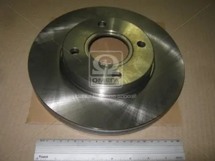 Диск гальмівний передній (кратно 2шт.) FORD FIESTA IV (JA_, JB_) 95-06 FIESTA V (JH_, JD_) 01-14 CHAMPION 562078CH