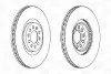 VW диск гальмівний передній Audi A3,Golf IV,Skoda SuperB 99- CHAMPION 562132CH (фото 1)