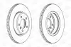 Тормозной диск передний BMW 3-Series, Z4 CHAMPION 562188CH1 (фото 1)