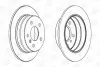 Диск тормозной задний (кратно 2шт.) MERCEDES-BENZ A-CLASS (W169) (04-12), B-CLASS Sports Tourer (W245) 05-11 CHAMPION 562274CH (фото 1)