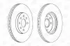 Диск гальмівний передній (кратно 2шт.) OPEL ASTRA H (A04) 04-14, ASTRA H CLASSIC Hatchback (A04) 09- CHAMPION 562278CH (фото 1)
