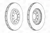 Тормозной диск передний Jeep Compas / Renegade / Fiat 500X / Alfa Romeo 159 / Giulietta CHAMPION 562299CH (фото 1)