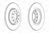 Тормозной диск задний Fiat 500X/Jeep Renegade/Alfa Romeo 159, Brera, Spider, Giulietta CHAMPION 562301CH (фото 1)