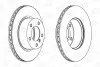 Тормозной диск передний BMW 1-Series, 3-Series CHAMPION 562317CH (фото 1)