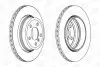 Диск тормозной задний BMW X3 (E83) 03-11 CHAMPION 562327CH-1 (фото 1)