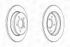 Диск тормозной задний (кратно 2шт.) FORD C-MAX (07-10), FOCUS II (04-13) CHAMPION 562361CH (фото 1)