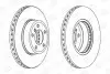 Диск тормозной передний BMW 5 (E60) 01-10, 5 Touring (E61) 04-10 CHAMPION 562397CH-1 (фото 1)