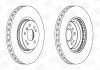 Диск гальмівний передній MERCEDES-BENZ M-CLASS (W164) 05-12, R-CLASS (W251, V251) 05-17 CHAMPION 562403CH-1 (фото 1)