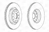 VW диск гальмівний задн. Audi A3Golf VI,VII,Passat,Skoda SuperB II 05- CHAMPION 562432CH (фото 1)