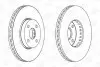 Гальмівний диск передній Toyota Corolla / Matrix CHAMPION 562436CH (фото 1)