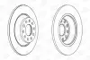 Диск тормозной задний (кратно 2шт.) AUDI A6 C6 (4F2) 04-11, A6 C6 Avant (4F5) 04-11 CHAMPION 562438CH (фото 1)
