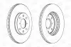 Гальмівний диск передній Opel Agila / Suzuki Splash, Swift III (MZ, EZ) CHAMPION 562456CH (фото 1)