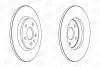 Гальмівний диск задній Audi A4, A5, A6, A7, Q5 CHAMPION 562505CH (фото 1)