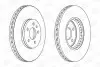 Гальмівний диск передній Audi A4, A5, Q5 CHAMPION 562511CH (фото 1)