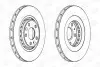 Тормозной диск передний Renault Clio, Espace, Grand Scenic, Laguna, Megane, Scenic, Talisman CHAMPION 562596CH (фото 1)