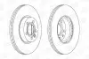 Диск тормозной передний (кратно 2шт.) VW Sharan (00-) 1.9TDI CHAMPION 562626CH (фото 1)