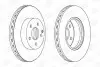 Тормозной диск передний Mercedes C-Class (W204, S204), E-Class (W212, S212, A207, C207), SLK (R172) CHAMPION 562627CH (фото 1)